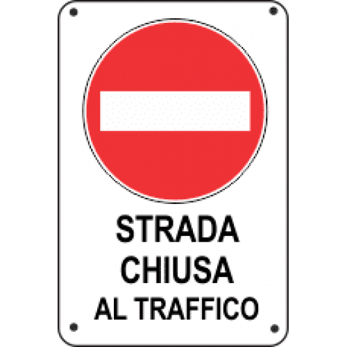 Ordinanza di chiusura strada comunale